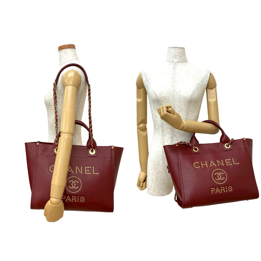 shoulder bag chanel deauville