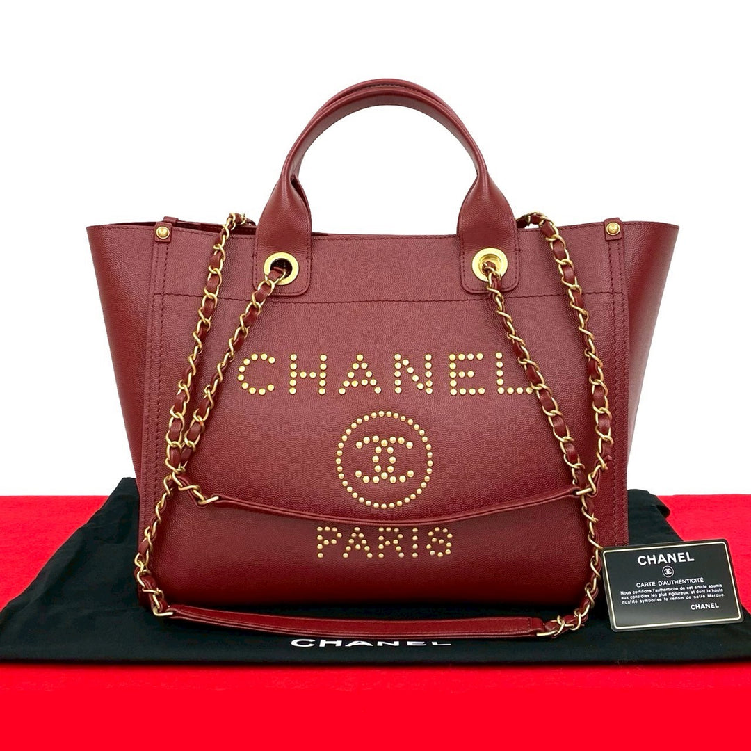 shoulder bag chanel deauville