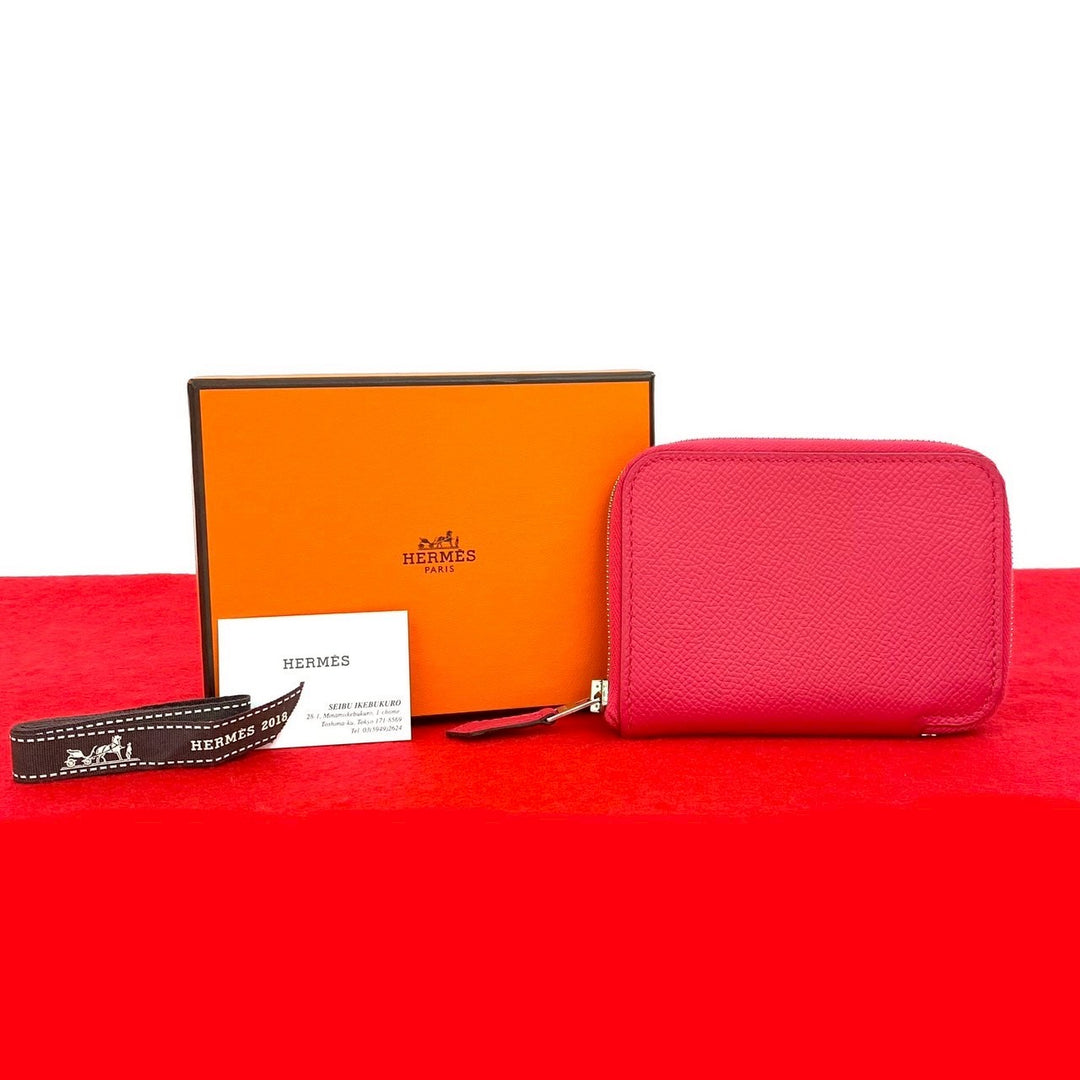 Coin Case Hermes Azap Silk-in Compact