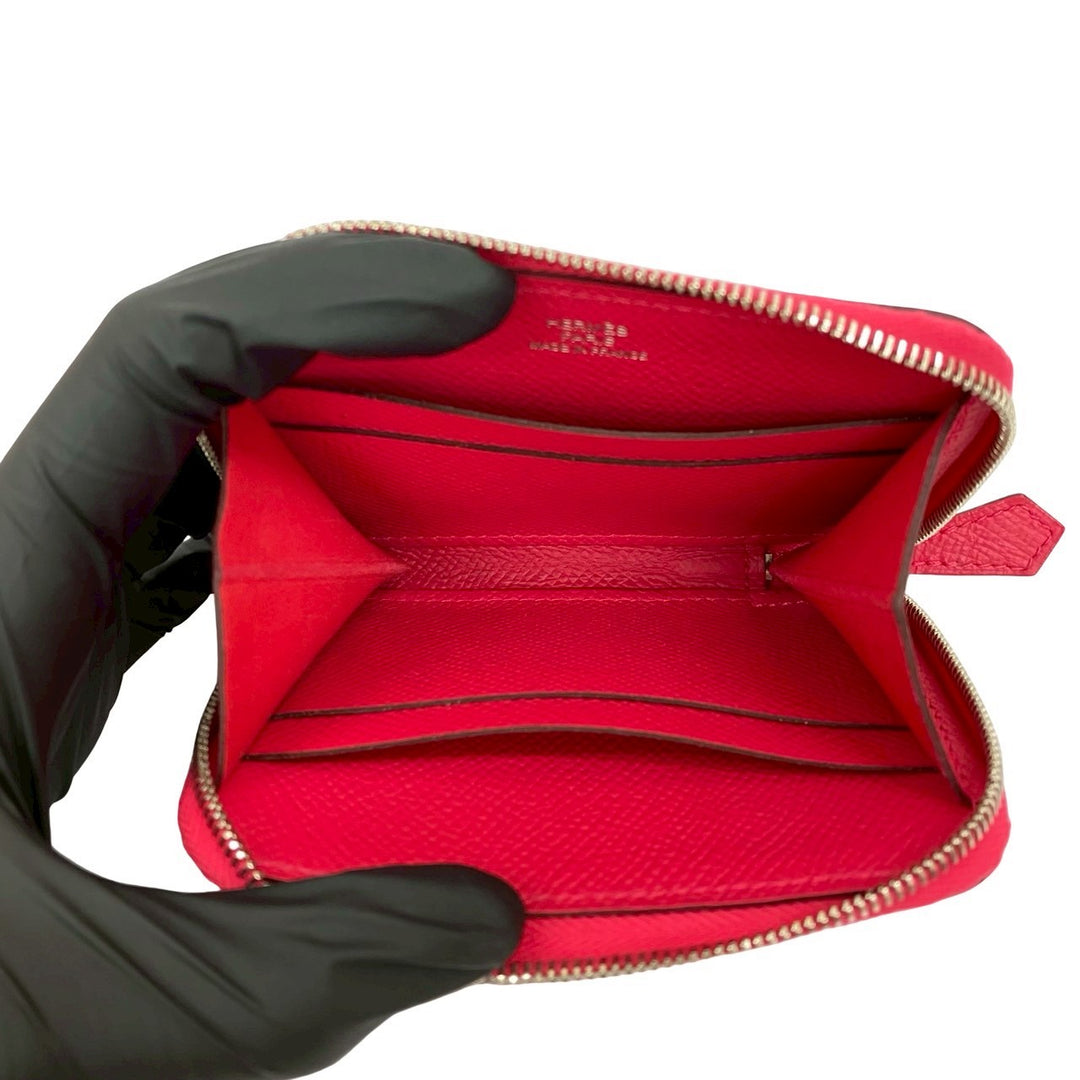 Coin Case Hermes Azap Silk-in Compact