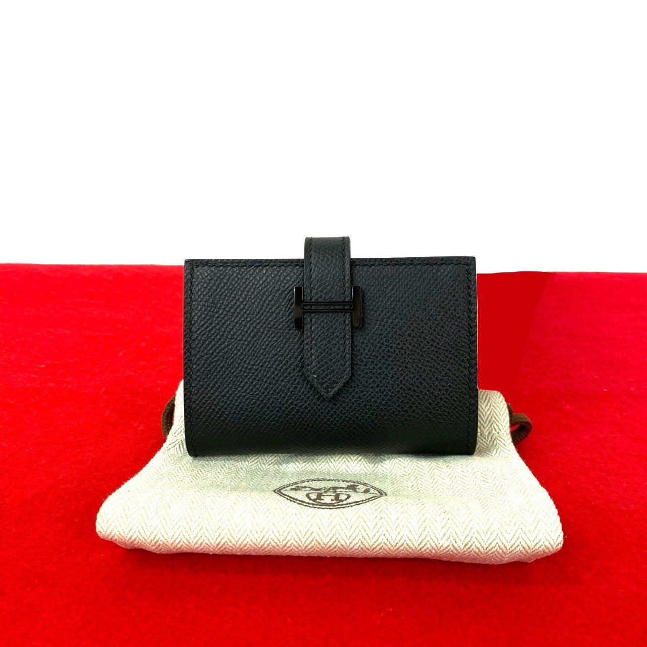 HERMES エルメス ベアン カードケース モノクローム – Trip