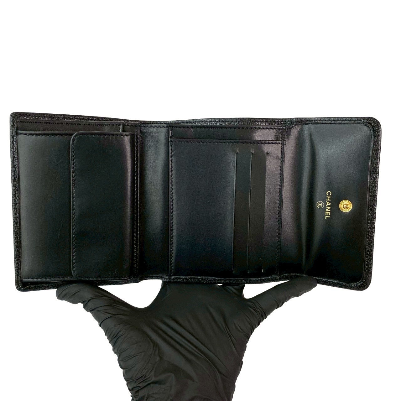 CHANEL マトラッセ 三つ折り財布 シャネル/ヴィンテージ CHANEL シャネル (Vintage) 三つ折り財布 – Trip