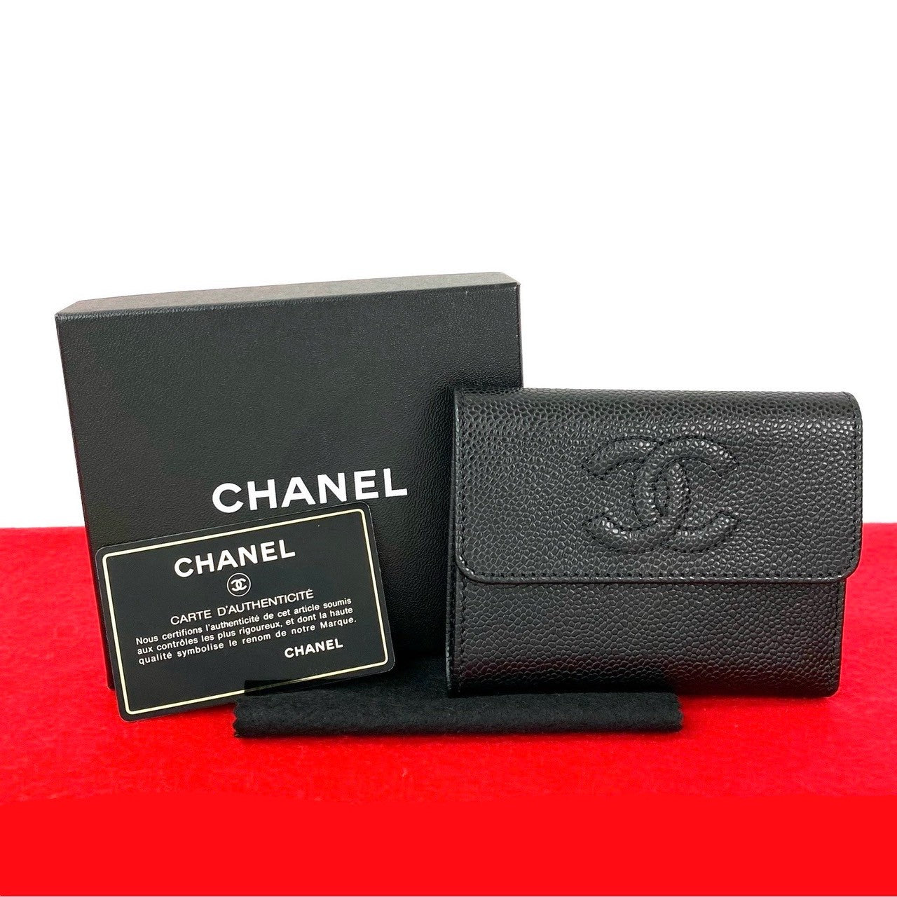 CHANEL マトラッセ 三つ折り財布 シャネル/ヴィンテージ CHANEL シャネル (Vintage) 三つ折り財布 – Trip