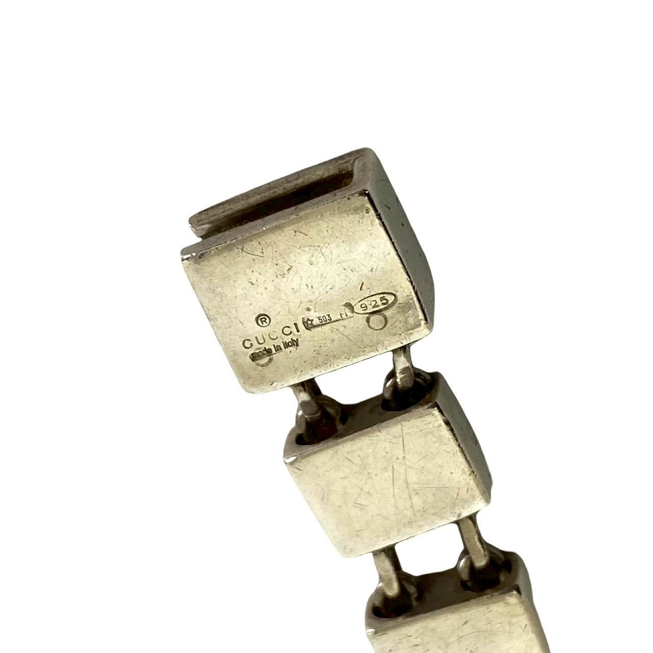 GUCCI グッチ スクエア チェーン ブレスレット – Trip