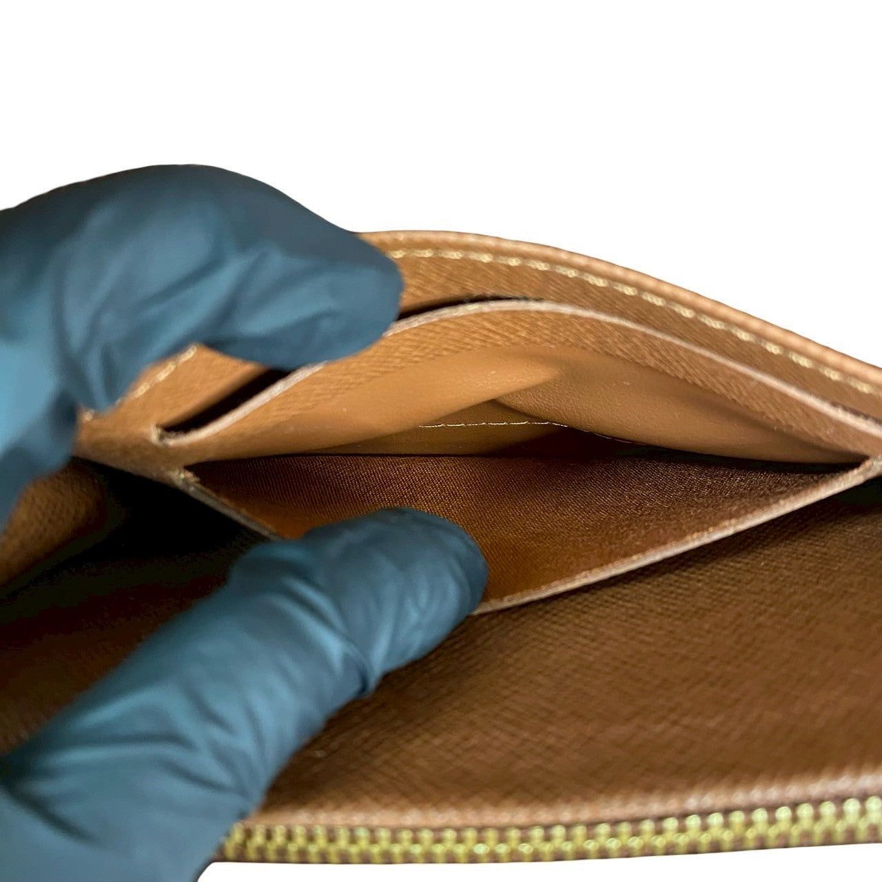 LOUIS VUITTON ルイヴィトン ポルト モネ ジップ 二つ折り財布