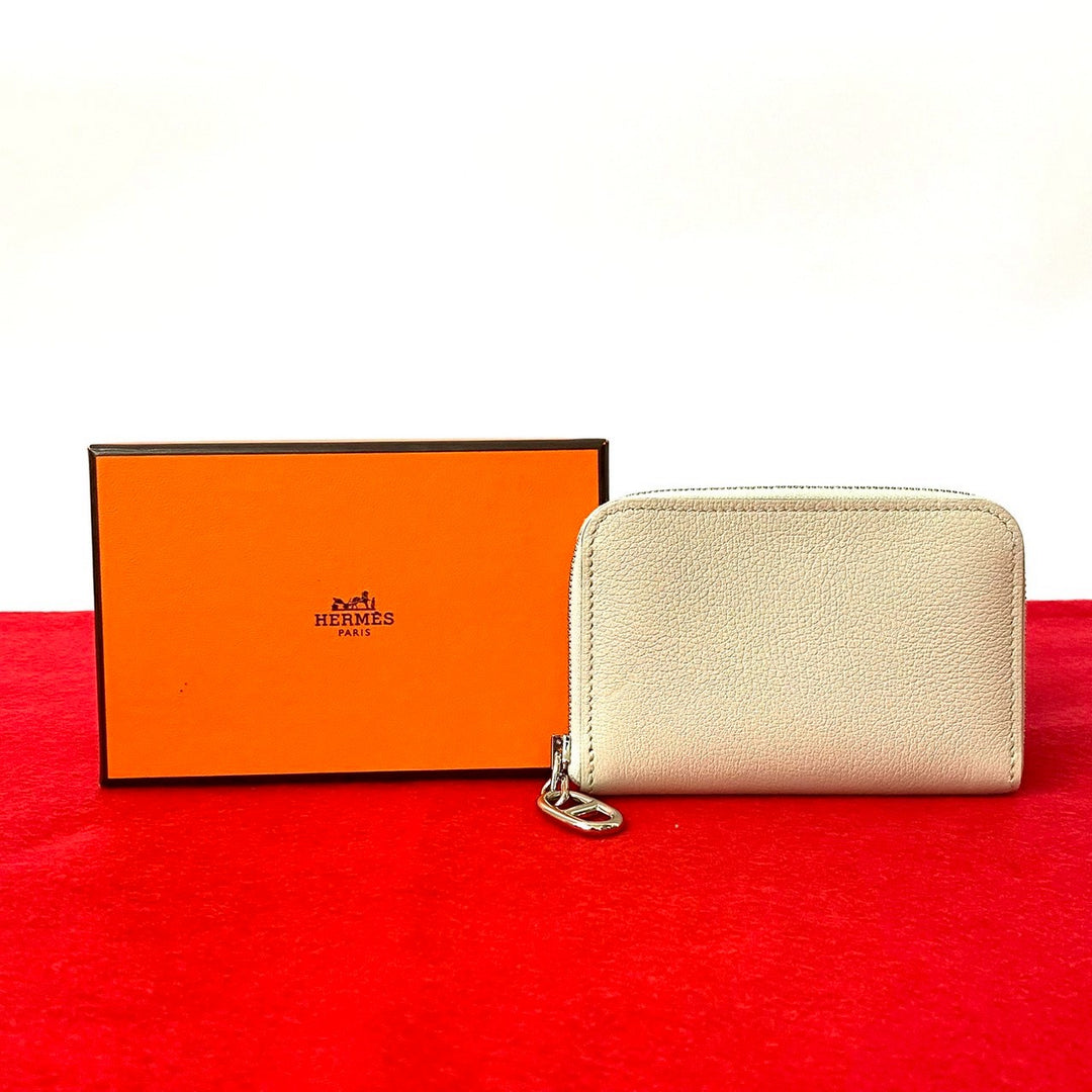 coin case hermes zip and go
