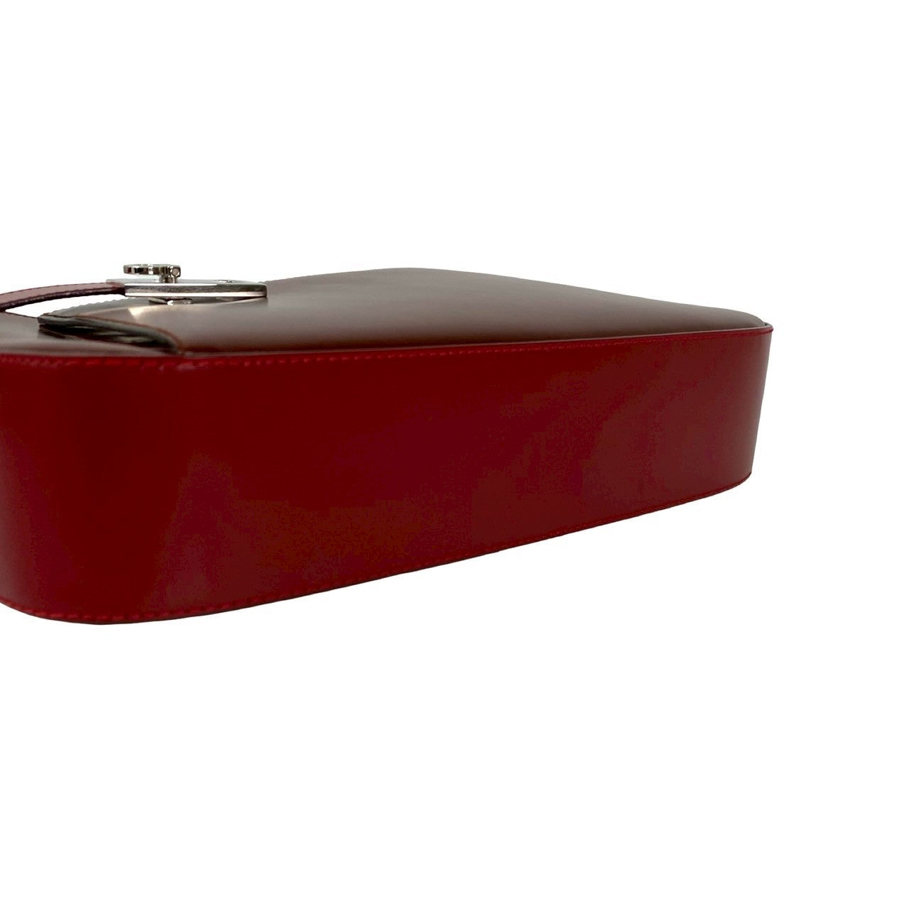 3393] ＊サルヴァトーレフェラガモ＊ ショルダーバック 赤 ポーチ 3393