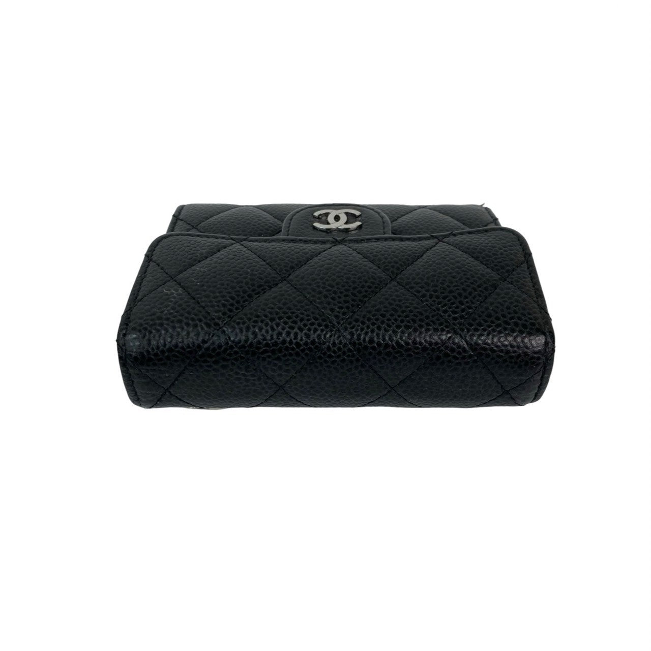 chanel 財布 Chanel Matelasse Quilted Black Zippy Wallet, cc logo, quilted