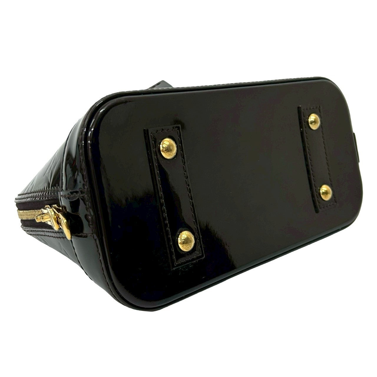 ルイ ヴィトン ヴェルニ アルマBB ハンドバッグ ショルダーバッグ エナメル黒 アルマ（LOUIS VUITTON） 未使用品 LOUIS VUITTON ルイヴィトン アルマ