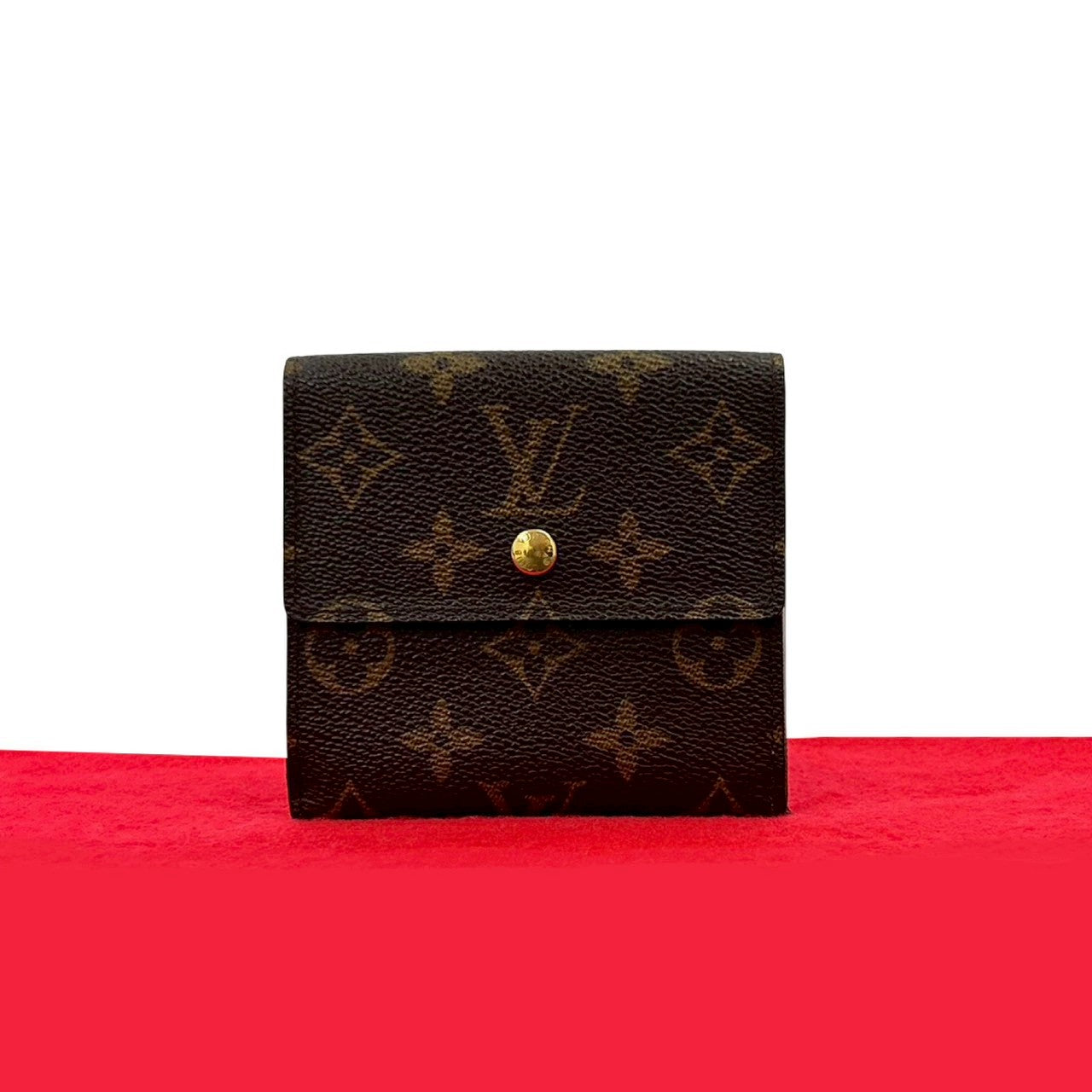 ルイヴィトン モノグラム エリーズ 三つ折り財布 B34 LOUIS VUITTON ルイヴィトン ポルトフォイユエリーズ 三つ折り
