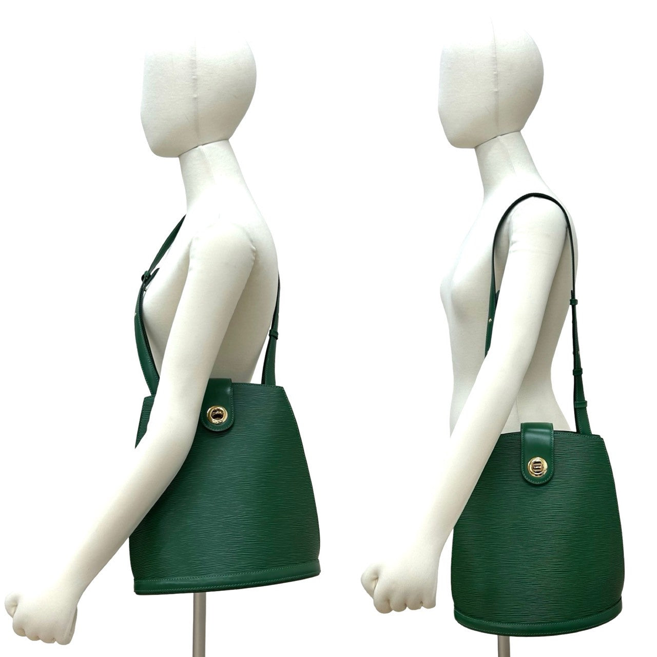 【定価40万】Louis Vuitton　ヴィトン　ダレスバッグ　グリーン LOUIS VUITTON ルイヴィトン (Vintage) クリュニー ショルダーバッグ