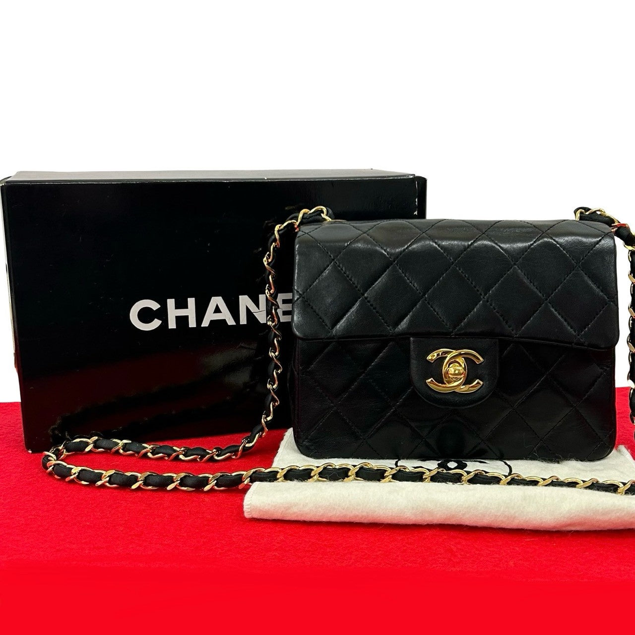 【値下げ】正規品　ヴィンテージシャネル　1985年代　ショルダーバッグ CHANEL シャネル (Vintage) ショルダーバッグ – Trip