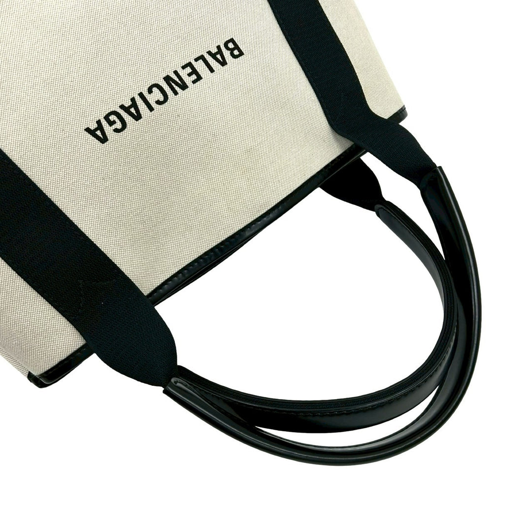 Tote bag Balenciaga navy cabas S
