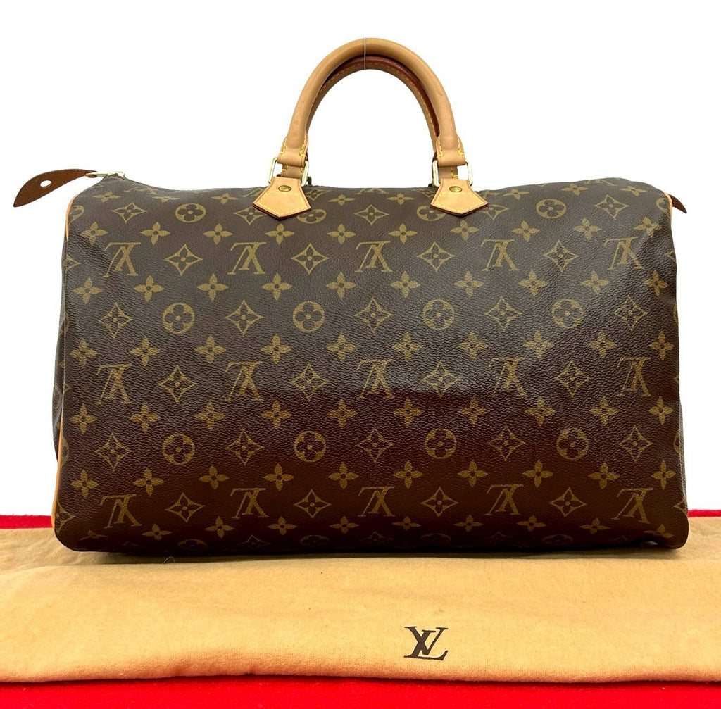 ボストンバッグ スピーディ40 VUITTON LOUIS 専用袋あり ボストンバッグ ヴィトン) (ルイ VUITTON 中古・古着通販】LOUIS バッグ
