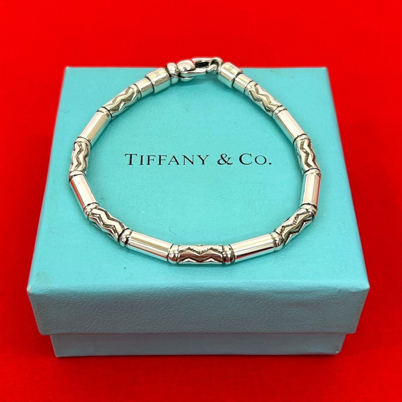 TIFFANY&Co. ティファニー アズテック ジグザグ ブレスレット – Trip