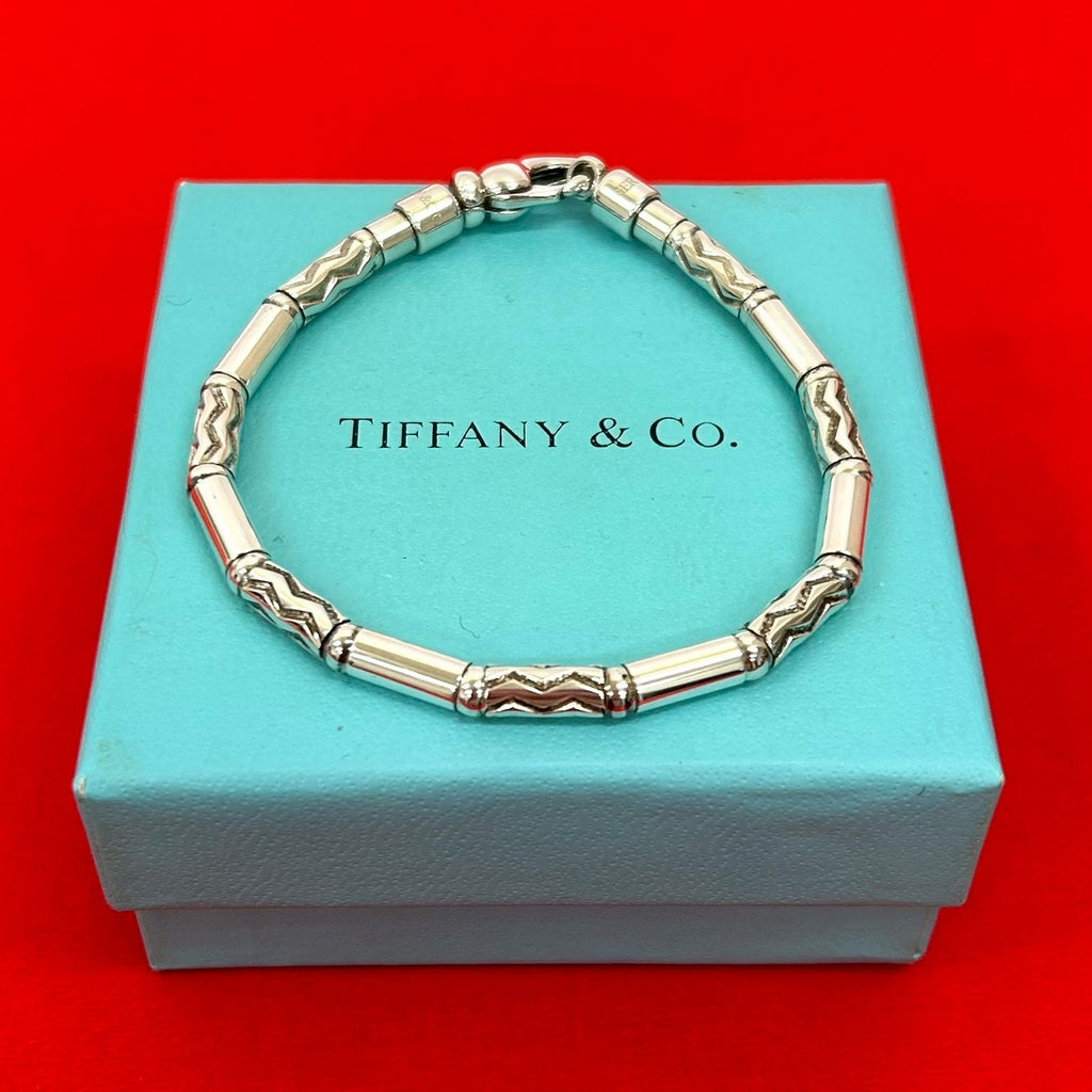 TIFFANY&Co. ティファニー アズテック ジグザグ ブレスレット – Trip