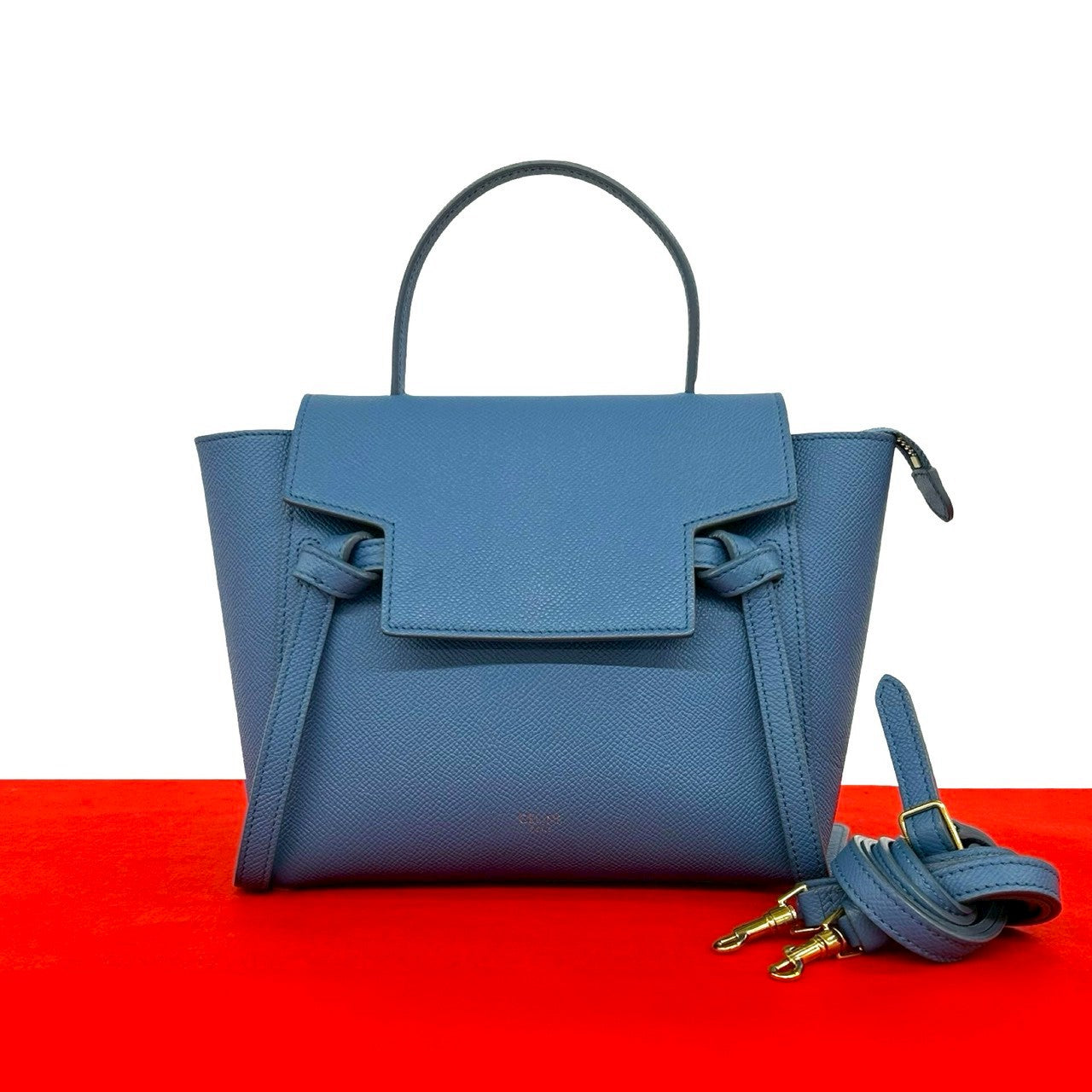 セリーヌ　ベルトバッグ CELINE セリーヌ ベルトバッグ ナノ ショルダーバッグ – Trip