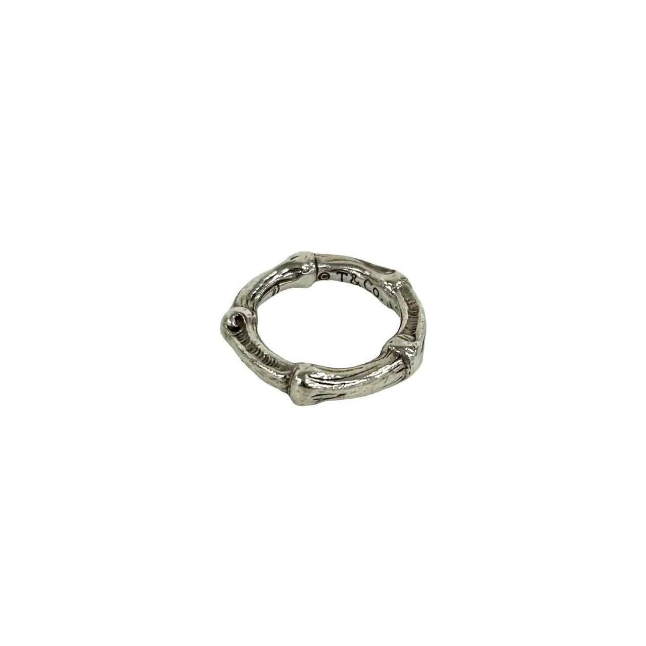 希少 廃盤 90's old Tiffany bamboo ring 925 TIFFANY&Co. Tiffany bamboo ring – Trip