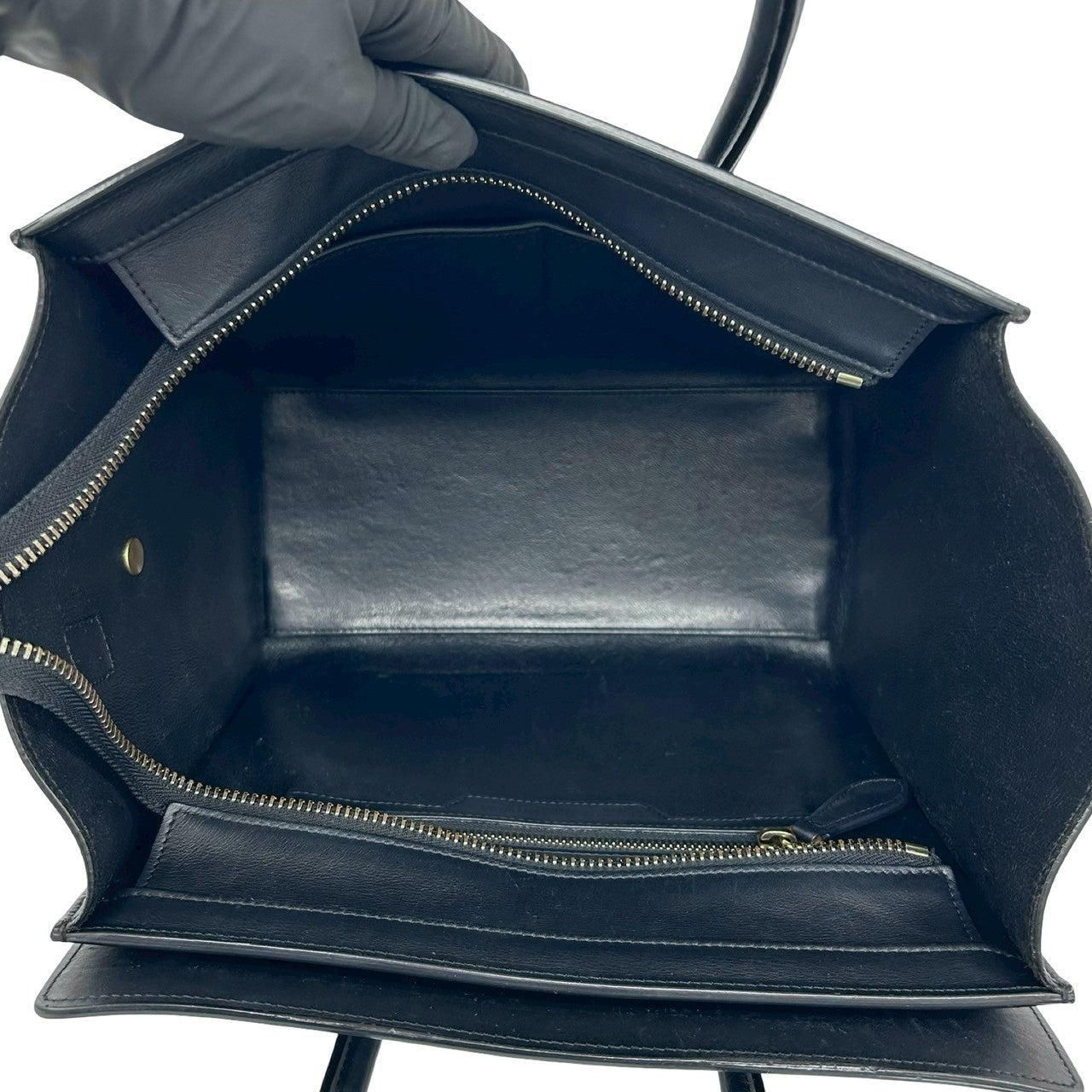 CELINE セリーヌ ラゲージ マイクロショッパー ハンドバッグ – Trip