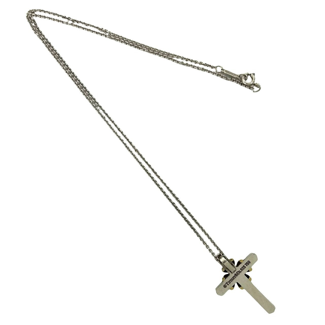 TIFFANY&Co. ティファニー (Vintage) シグネチャー クロス ネックレス
