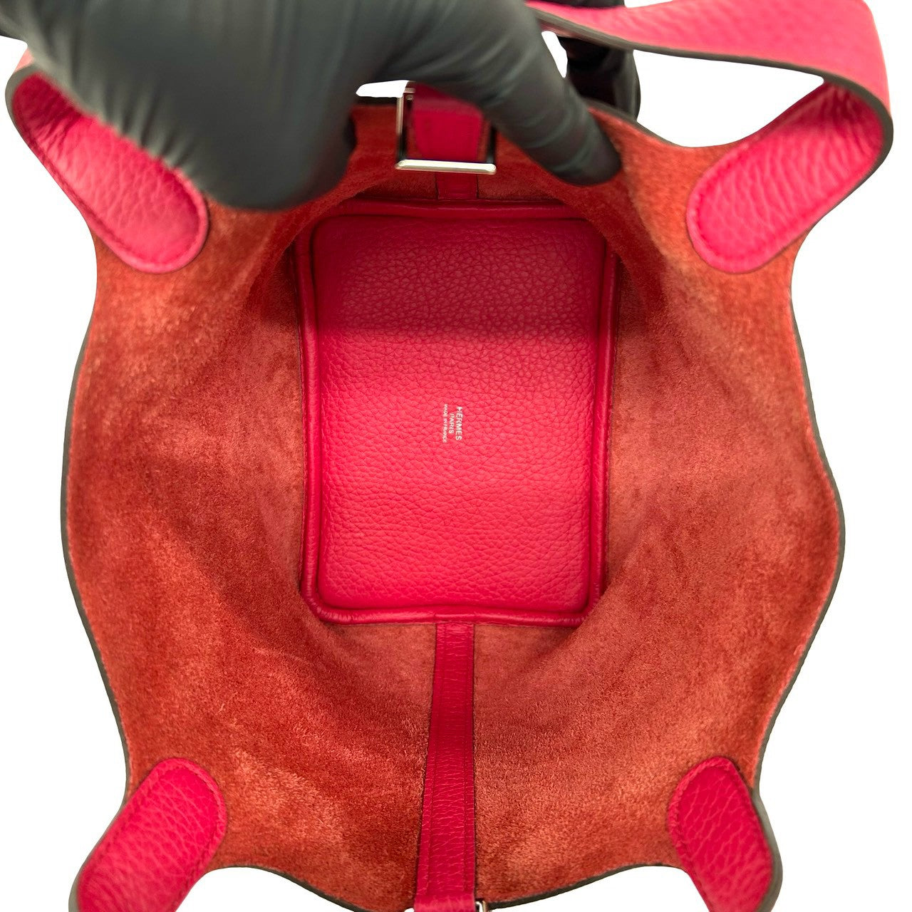 HERMES エルメス ピコタンロック MM ハンドバッグ トリヨンクレマンス