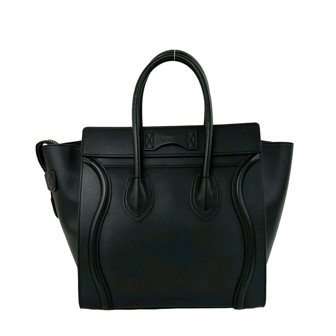 CELINE セリーヌ　ラゲージ　マイクロ　カーフ　レシート有　刻印あり CELINE セリーヌ ラゲージ マイクロ ハンドバッグ – Trip