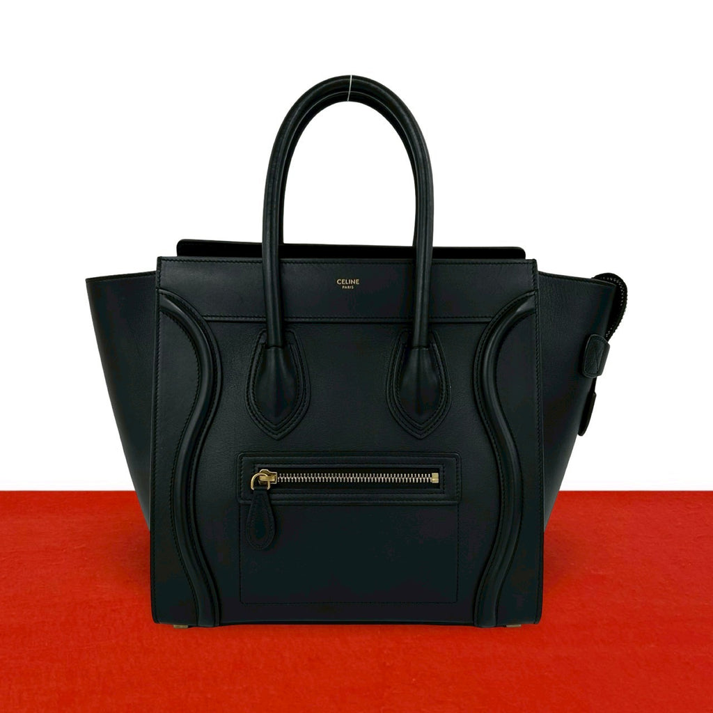 セリーヌ ラゲージ マイクロ レザー ハンドバッグ スリ CELINE セリーヌ ラゲージ マイクロ ハンドバッグ – Trip