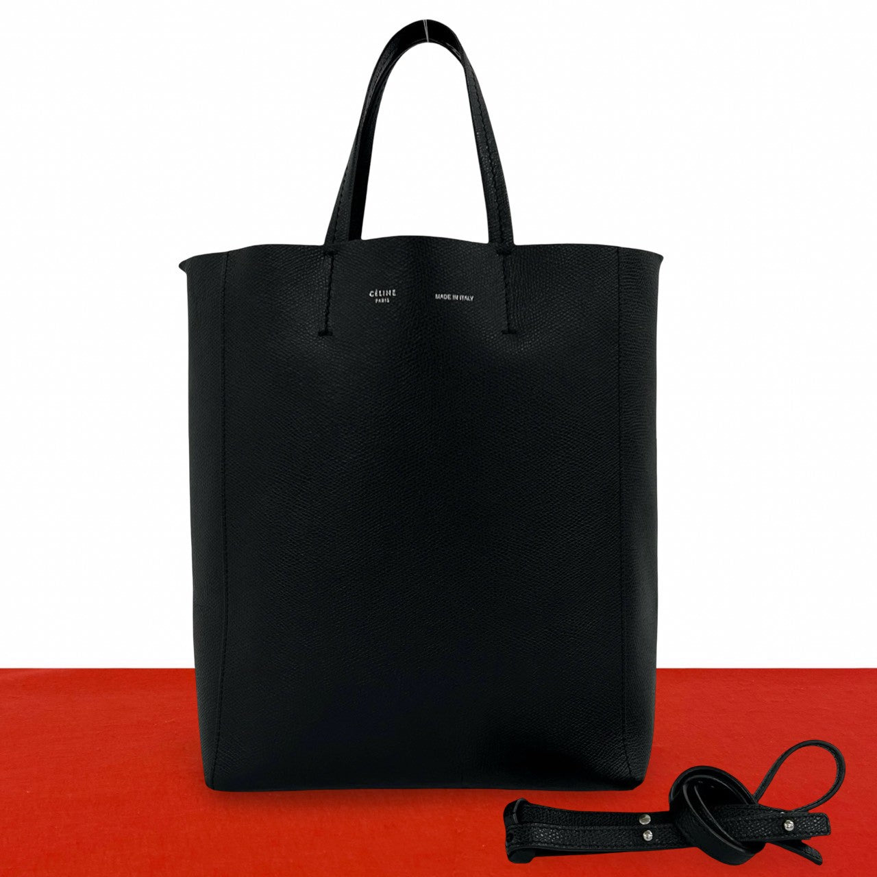★値下げ★CELINEバーティカルカバスモール★超美品・レシート原本付き★ CELINE セリーヌ バーティカル カバ スモール ショルダーバッグ – Trip