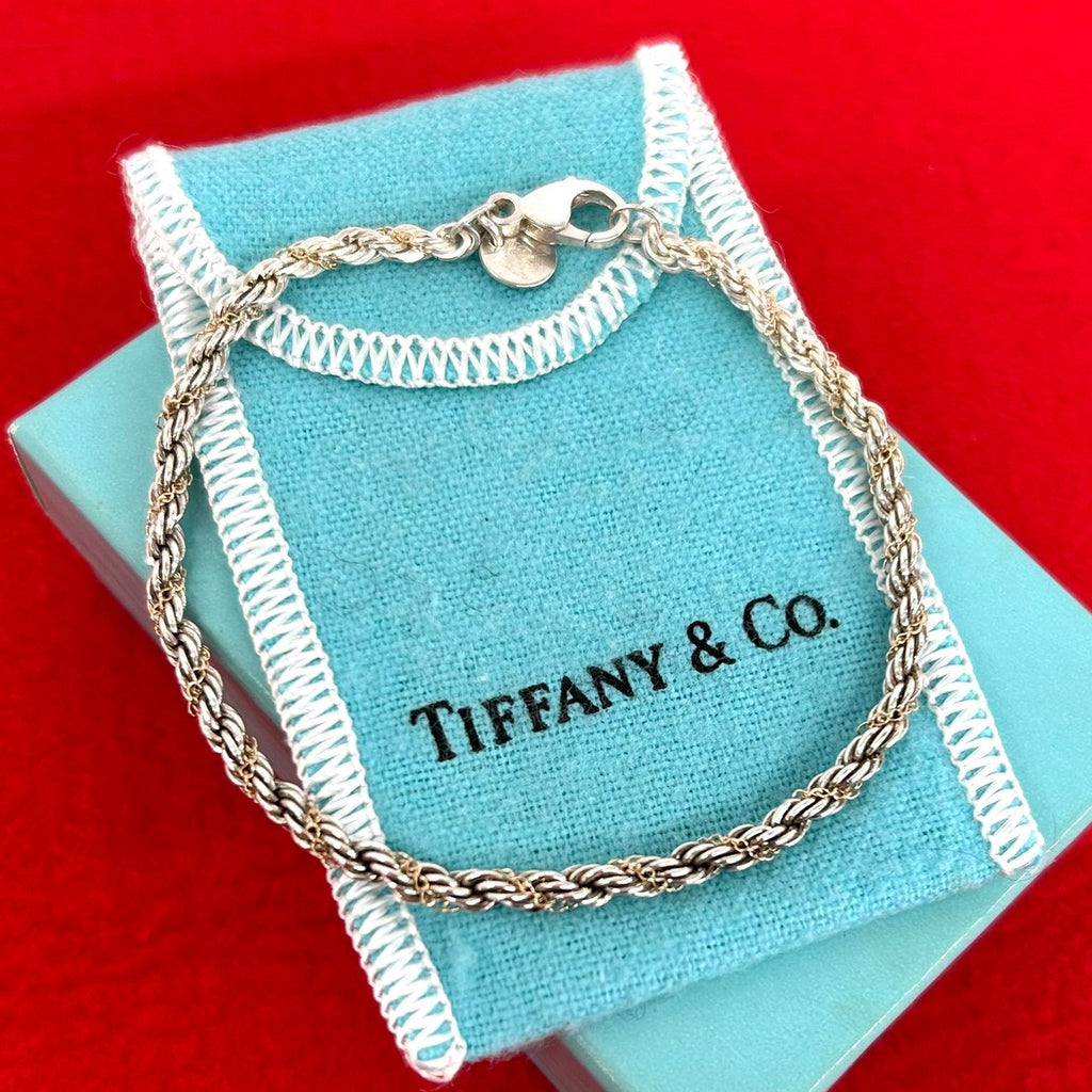 TIFFANY&Co. ティファニー (Vintage) ツイストロープ ブレスレット 925