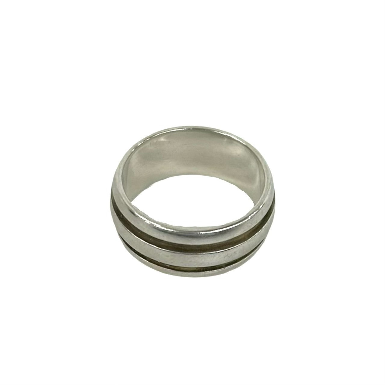 TIFFANY&Co. ティファニー (Vintage) グルーブド ダブルライン リング
