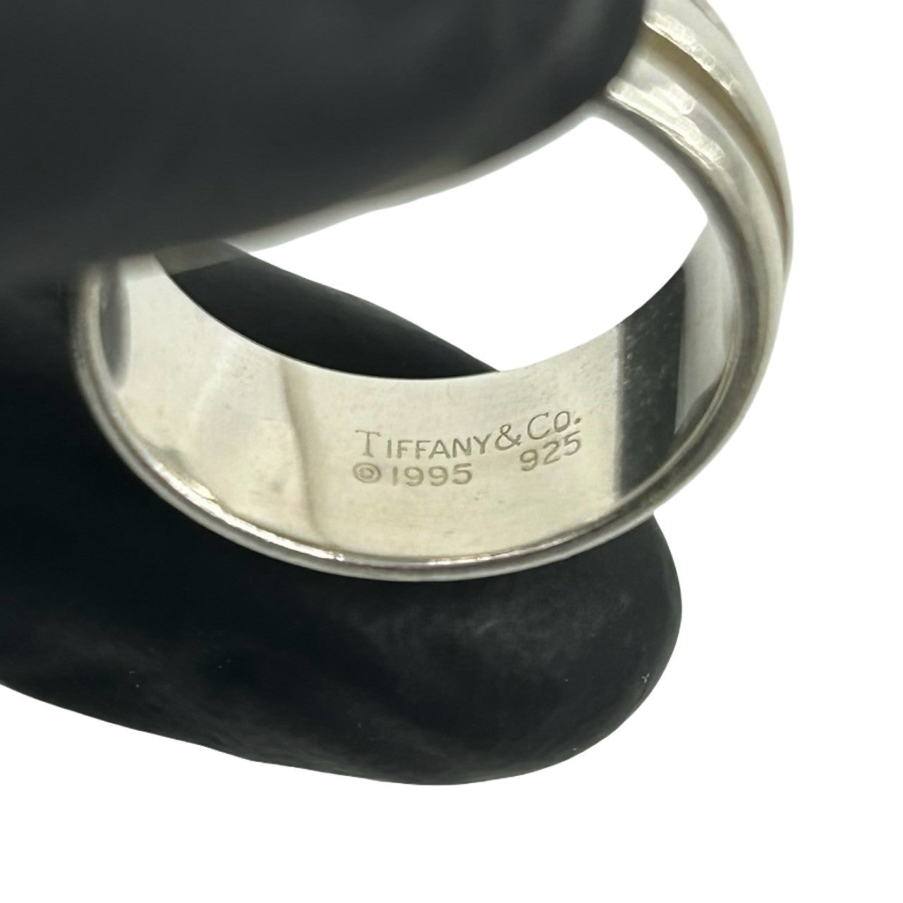 TIFFANY&Co. ティファニー (Vintage) グルーブド ダブルライン リング