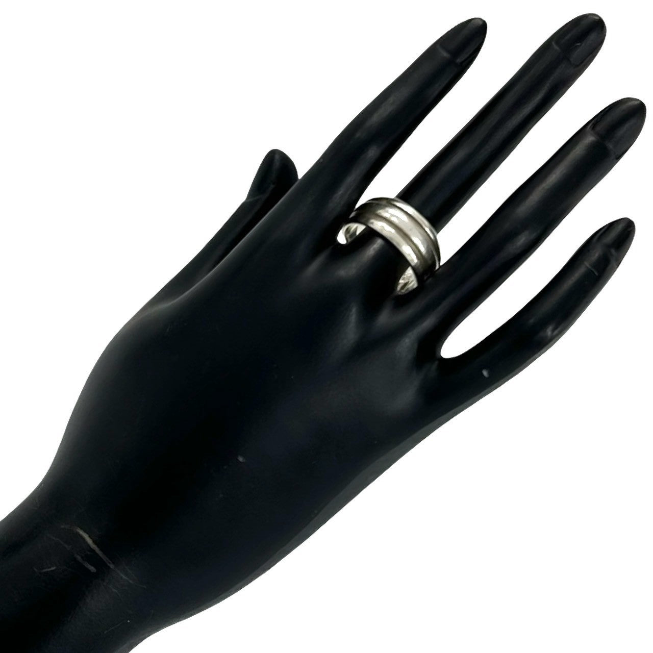 TIFFANY&Co. ティファニー (Vintage) グルーブド ダブルライン リング