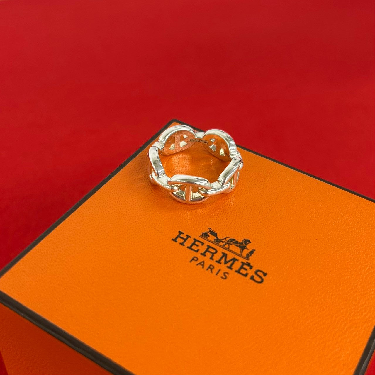 HERMES エルメス シェーヌダンクル アンシェネ リング 指輪 – Trip