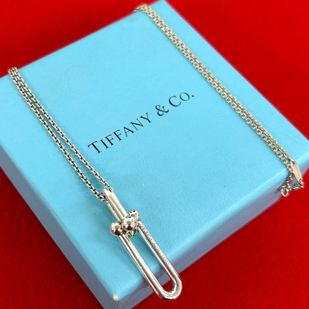 TIFFANY&Co. ティファニー ハードウェア リンク ネックレス – Trip
