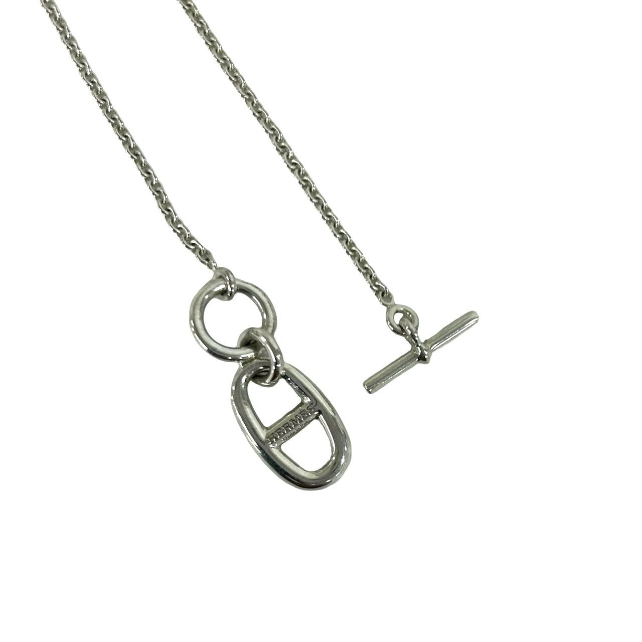 HERMES エルメス シェーヌダンクル アミュレット ネックレス – Trip