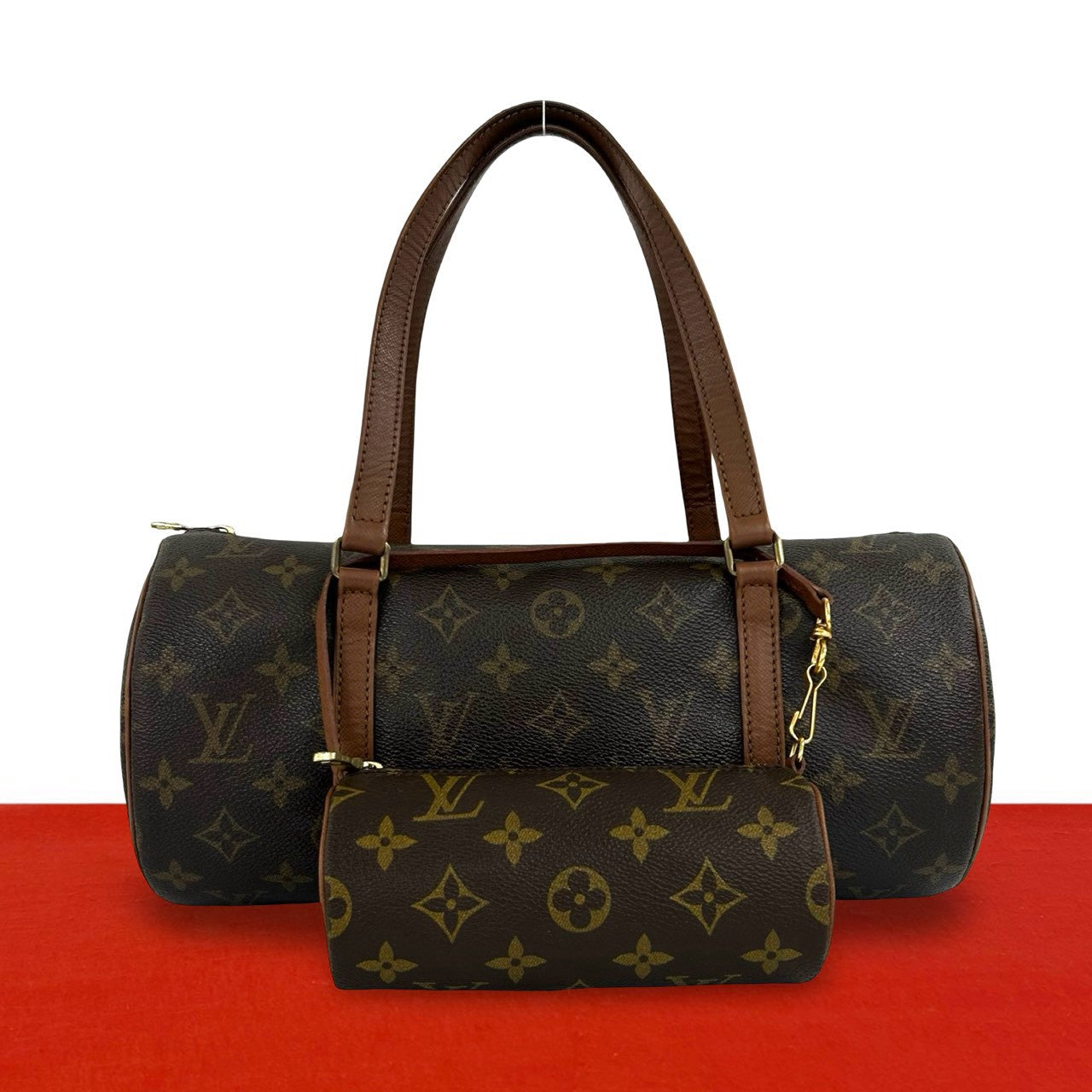 ルイヴィトン ハンドバッグ パピヨン30 モノグラム　パピヨン　バッグ LOUIS VUITTON ルイヴィトン (Vintage) パピヨン 30 ハンドバッグ – Trip