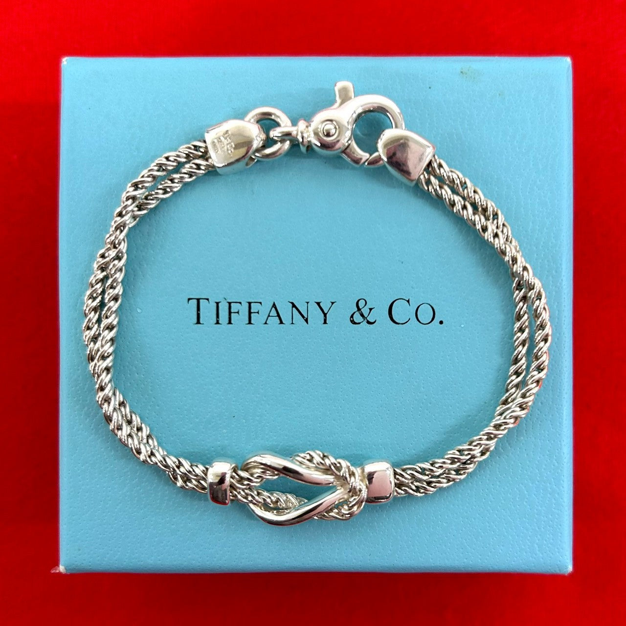 TIFFANY&Co. ティファニー (Vintage) ダブルロープ センターノット