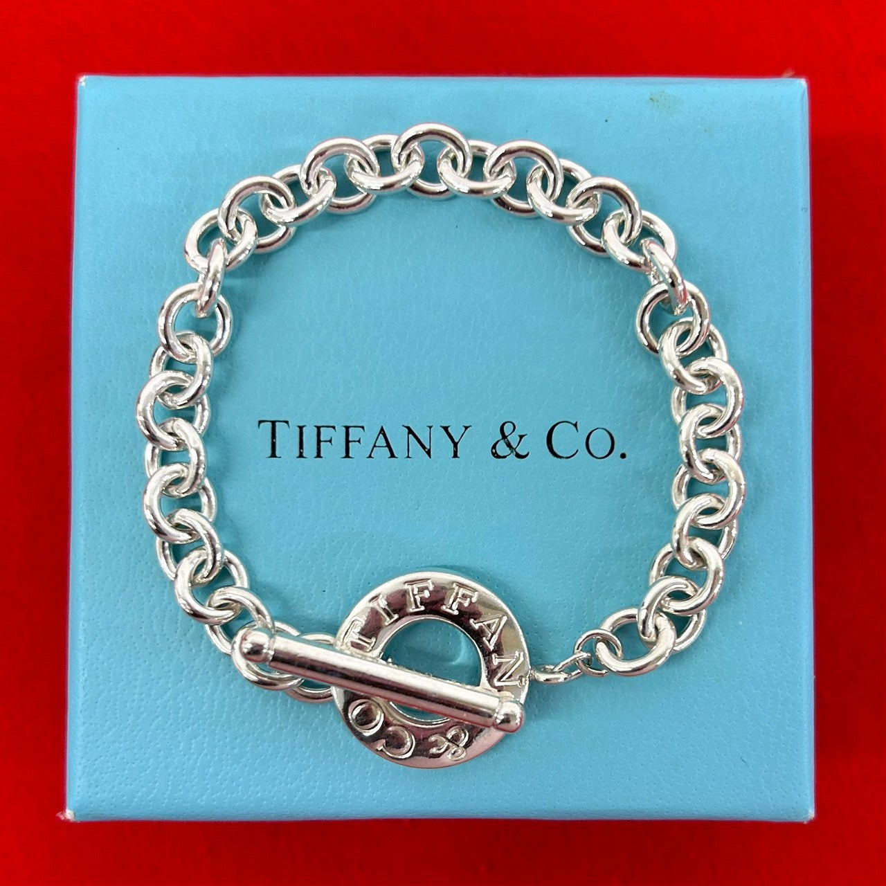 TIFFANY&Co. ティファニー サークルタグ トグル ブレスレット – Trip
