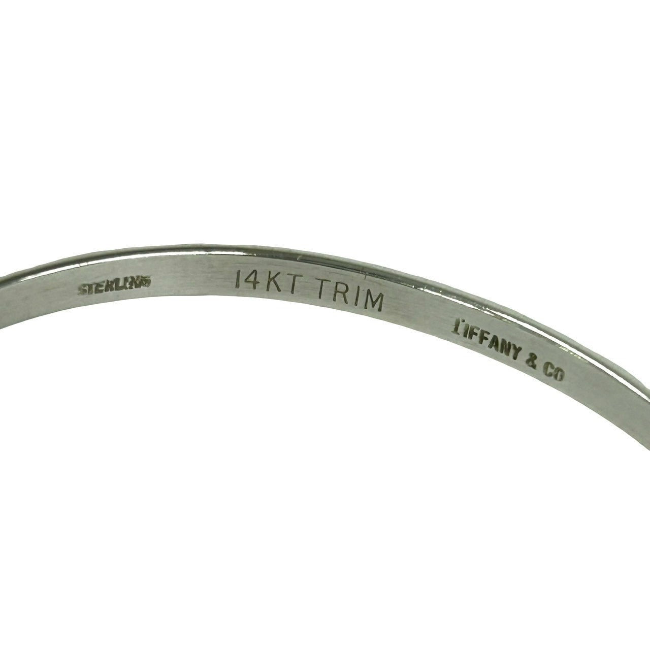 TIFFANY&Co. ティファニー (Vintage) フック＆アイ バングル 925 K14