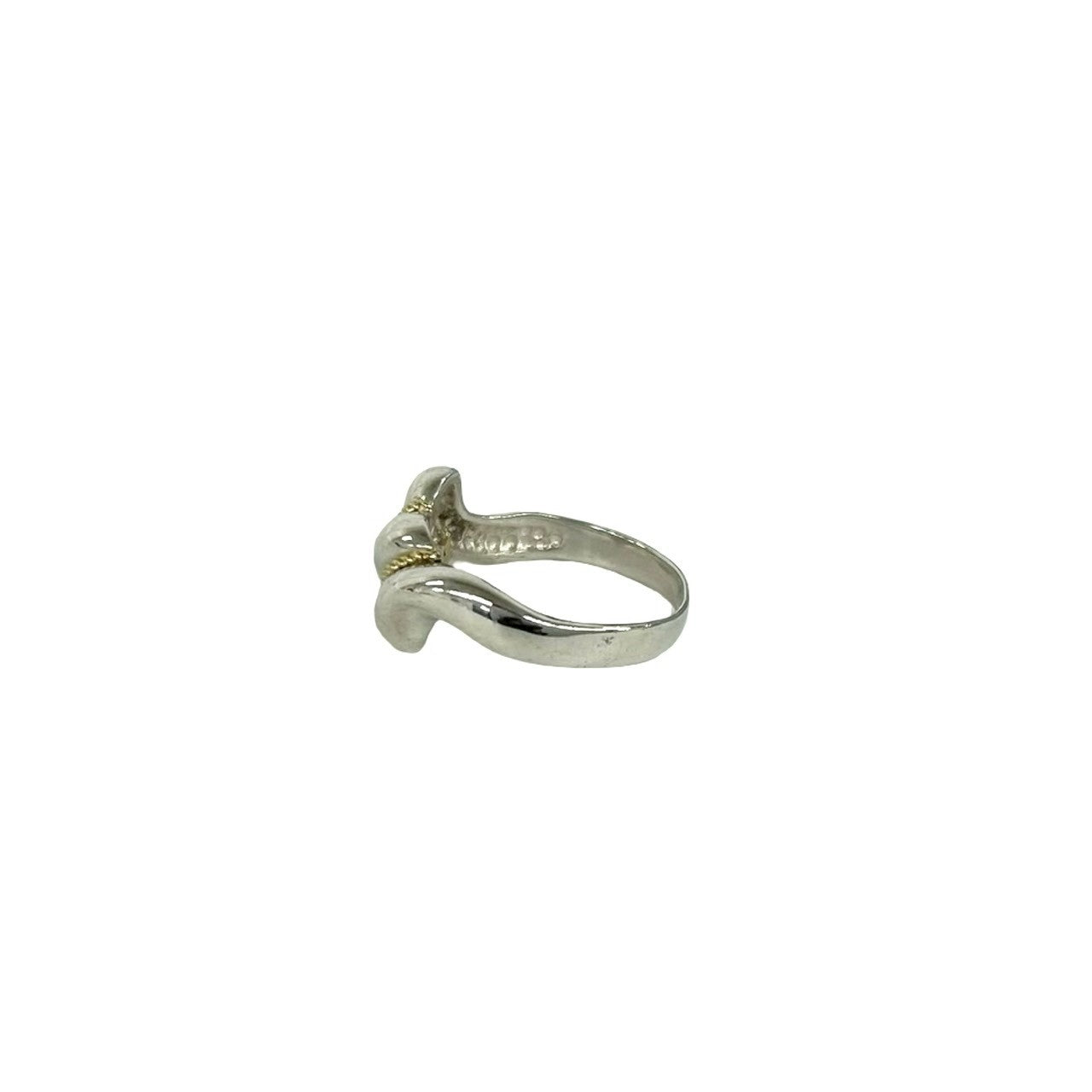 TIFFANY&Co. ティファニー (Vintage) ツイスト リング 指輪 925 K18