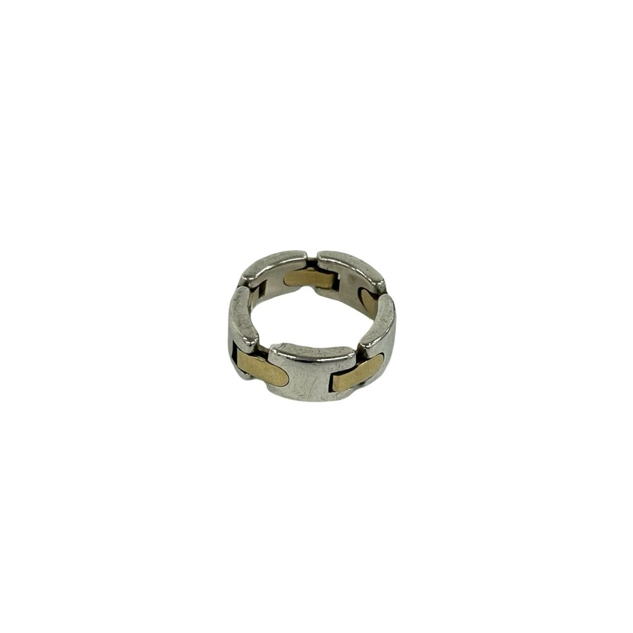 TIFFANY&Co. ティファニー (Vintage) Hリンク コンビ リング 指輪 925