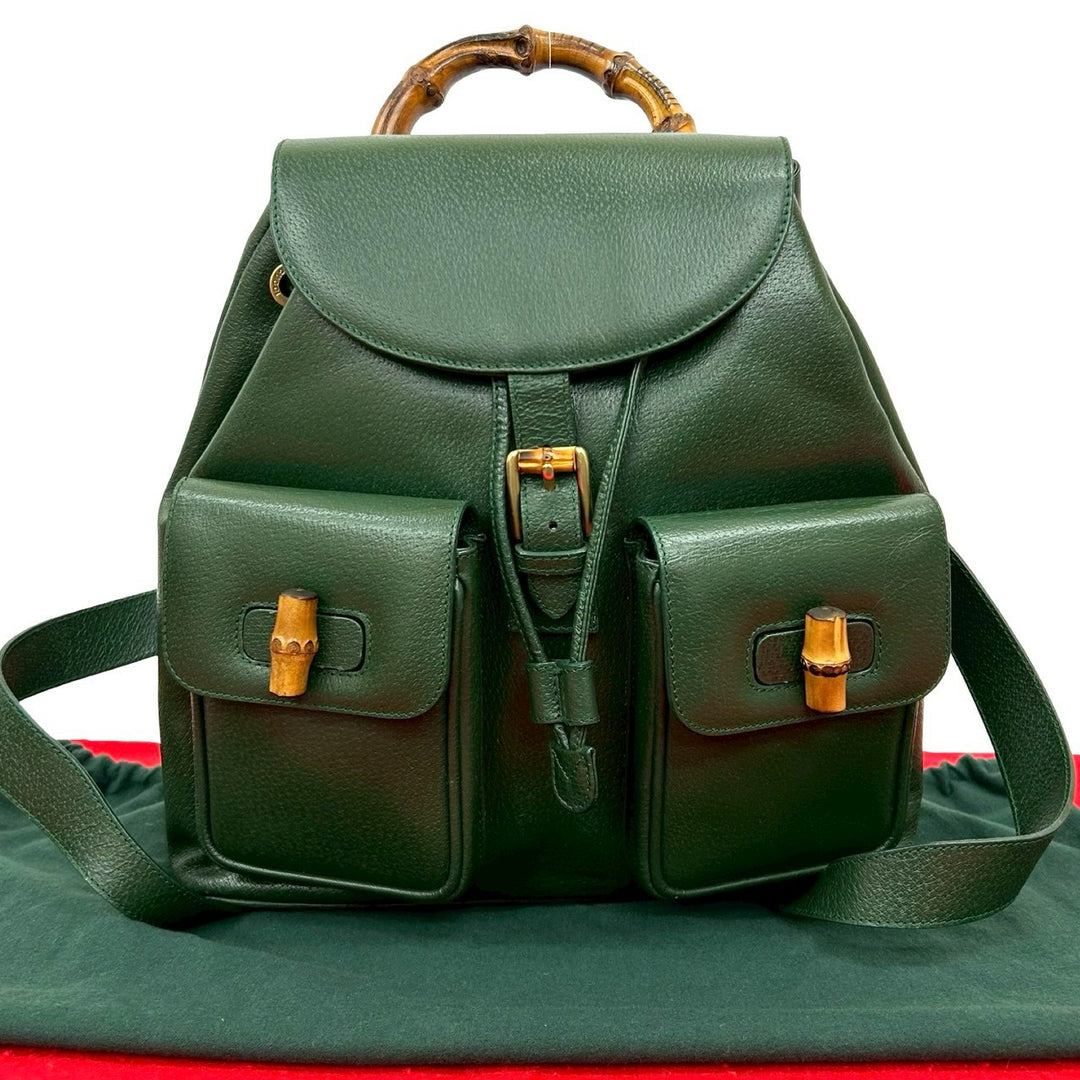 rucksack gucci bamboo