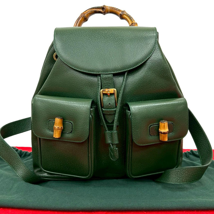 rucksack gucci bamboo