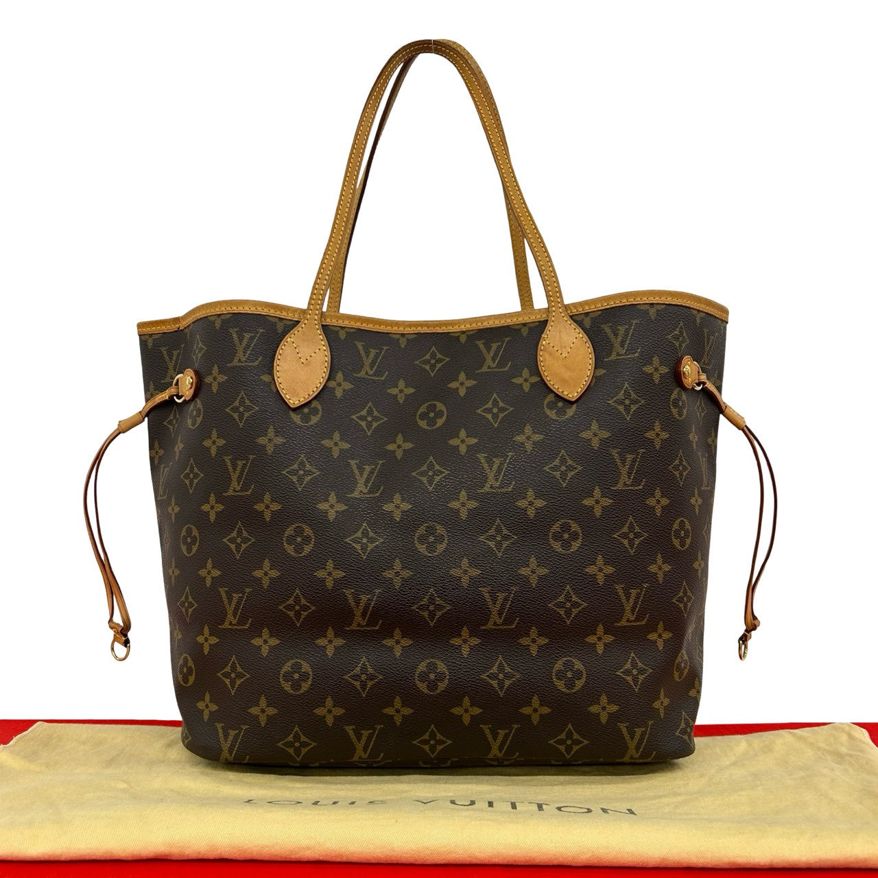 Louis Vuitton ブラック トートバッグ LOUIS VUITTON ルイヴィトン ネヴァーフル PM トートバッグ – Trip
