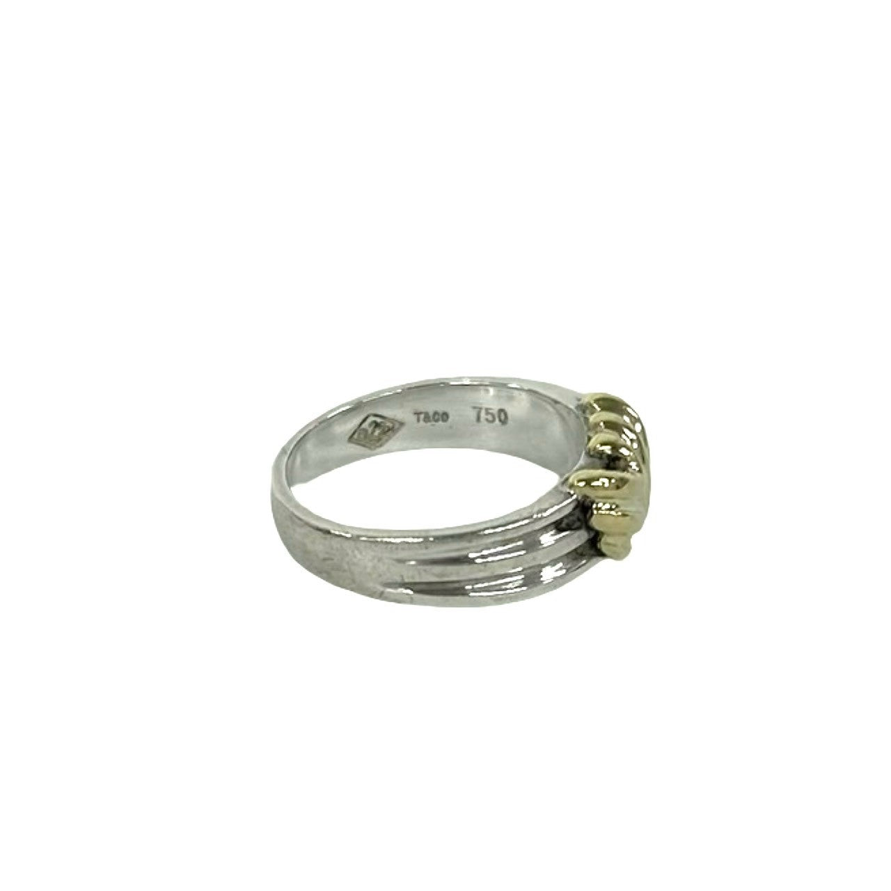 TIFFANY&Co. ティファニー (Vintage) グルーブド シグネチャー リング