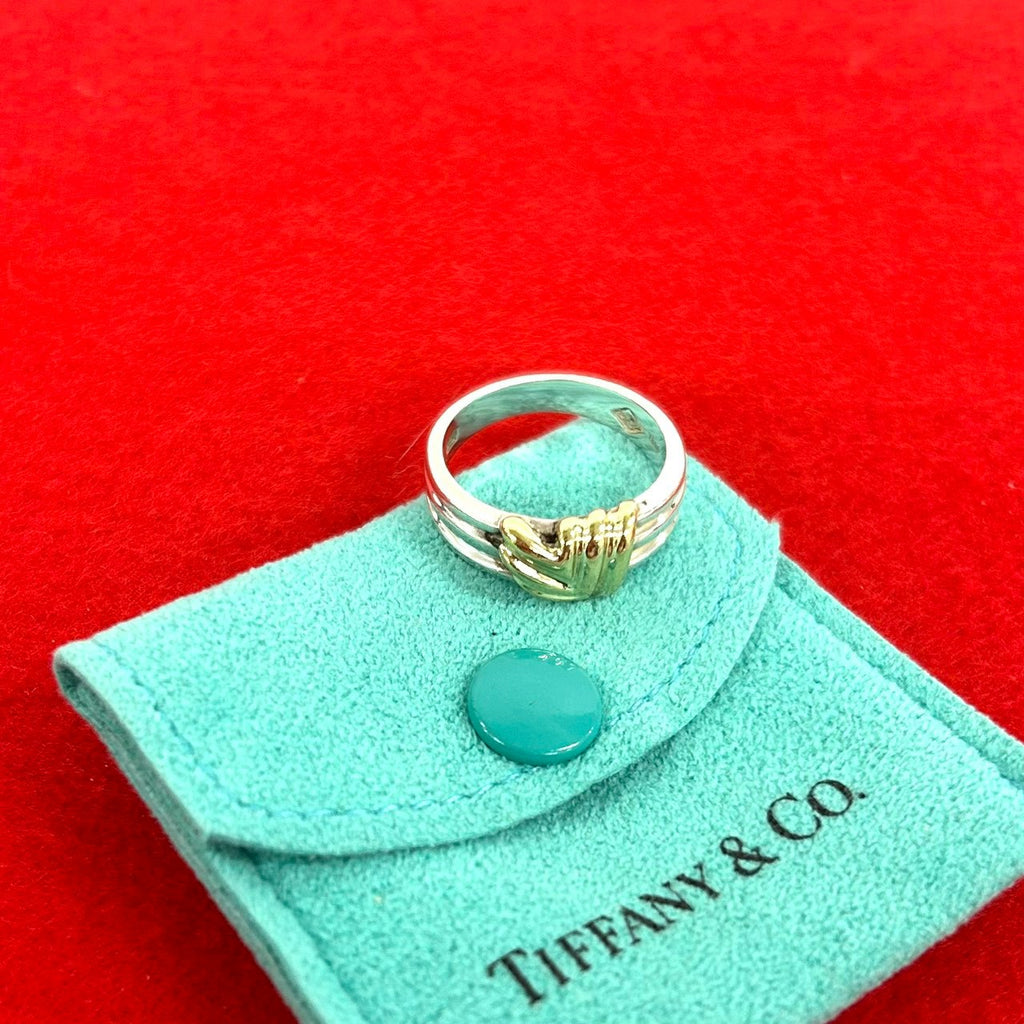 Tiffany & Co. リング 925 old tiffany ヴィンテージ TIFFANY&Co. ティファニー (Vintage) グルーブド シグネチャー リング
