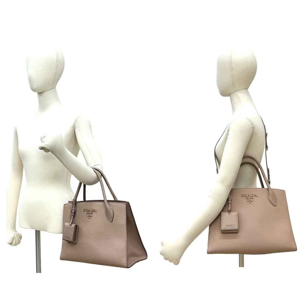 ショルダーバッグ プラダ モノクローム