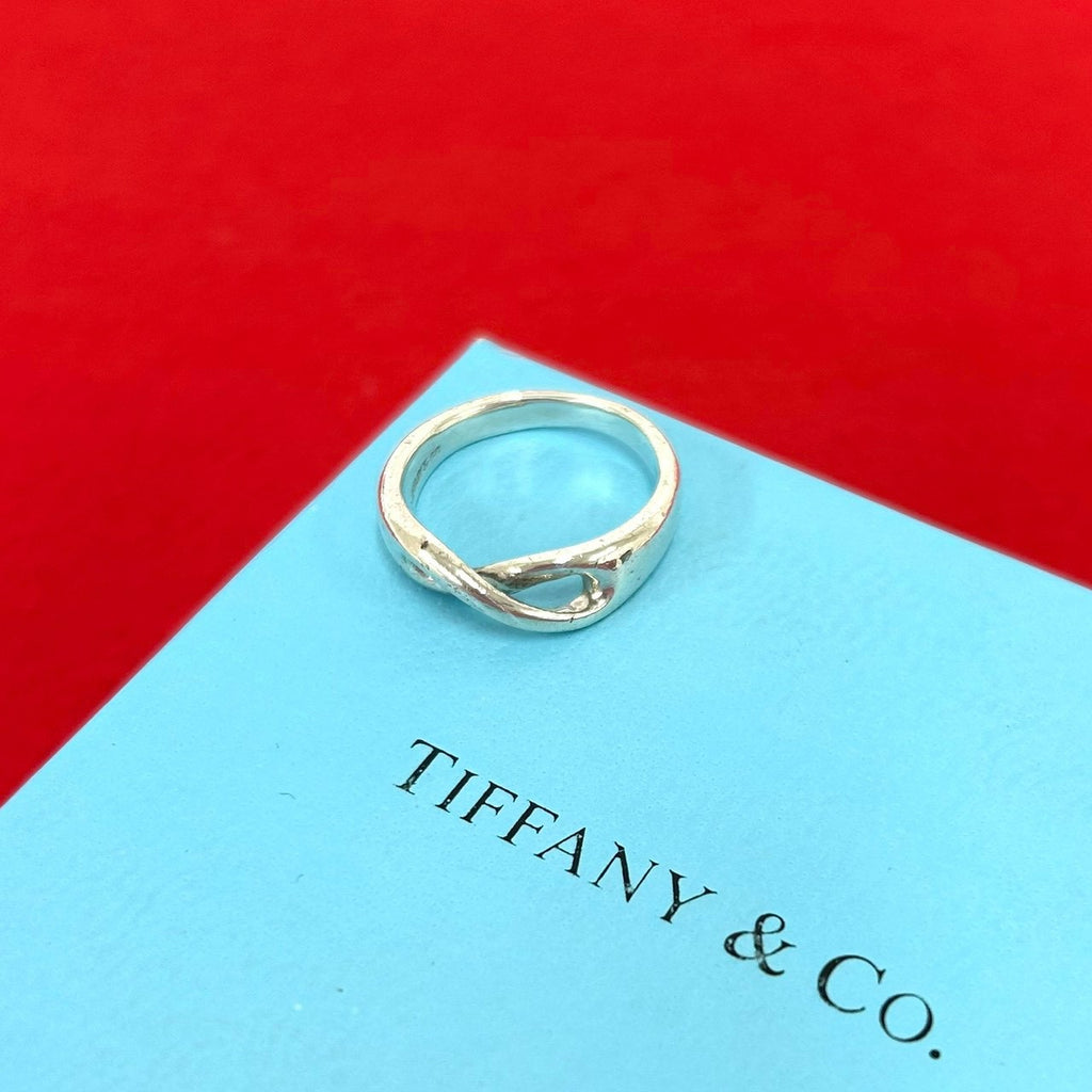 Tiffany & Co. インフィニティ コンビ リング 12号 TIFFANY&Co. ティファニー (Vintage) インフィニティ リング 指輪 – Trip