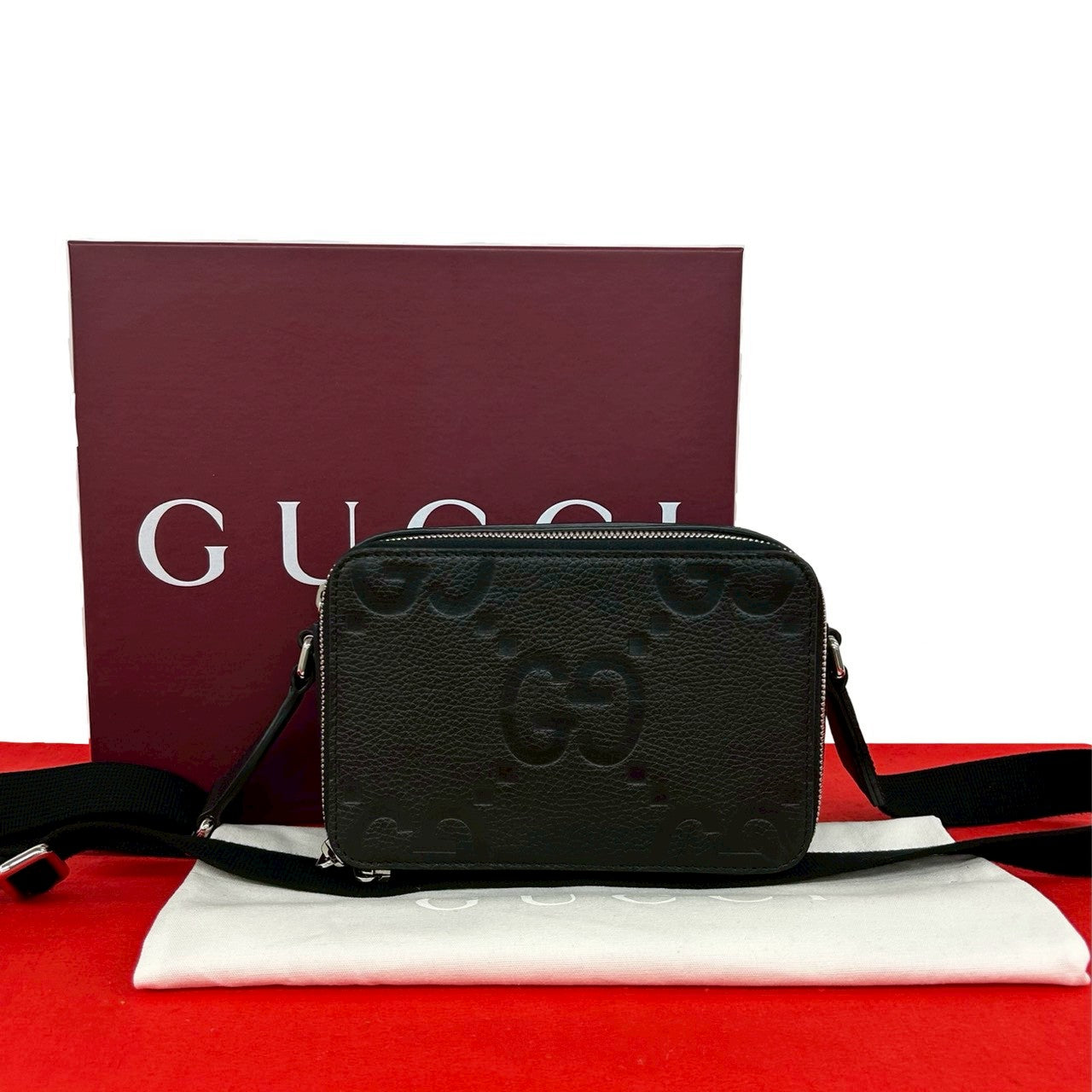 GUCCI ジャンボGG ショルダーバッグ GUCCI グッチ ジャンボGG ミニバッグ ショルダーバッグ – Trip