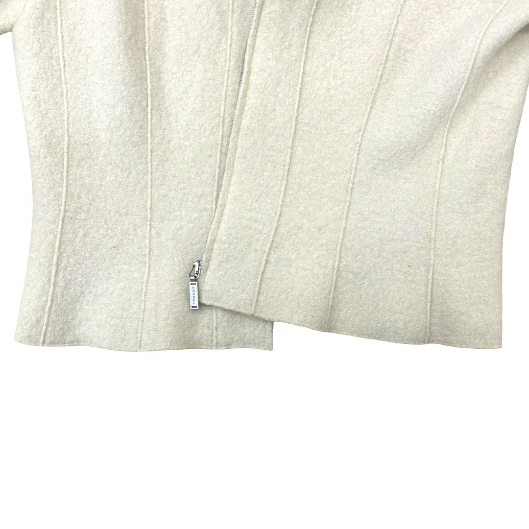 collarless jacket chanel